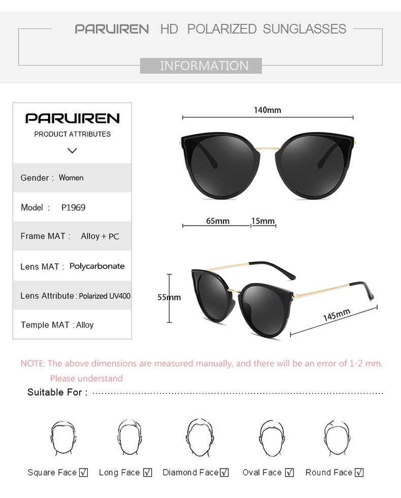 High Quality Fashion Sunglasses Women 3