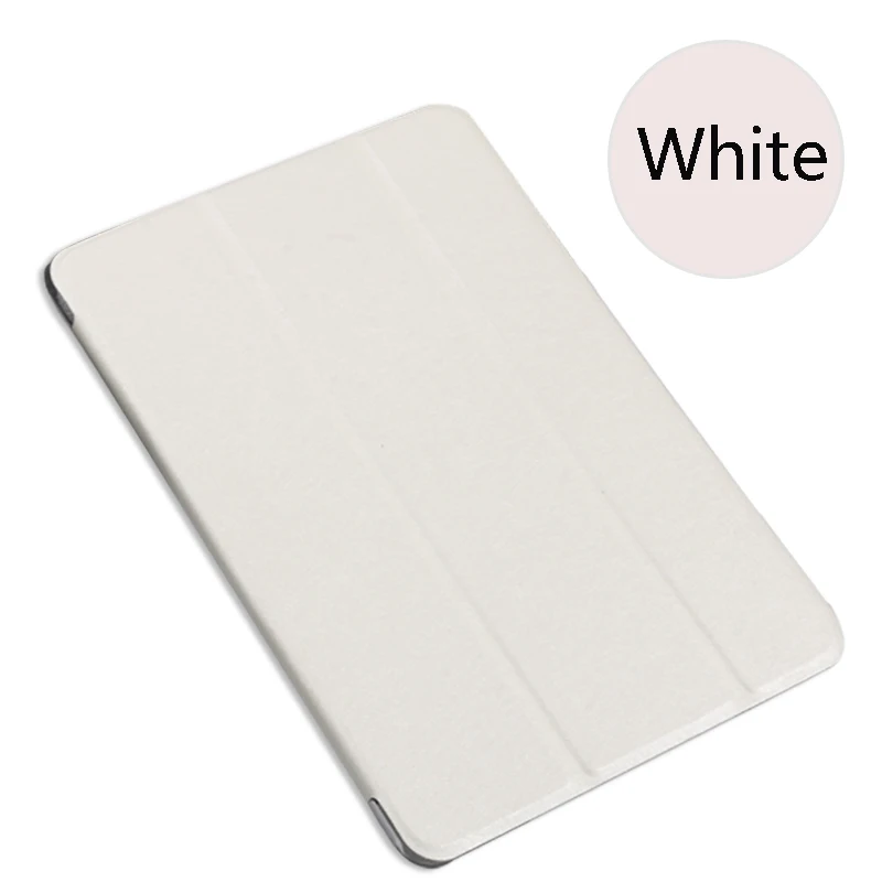 White Чехол qijun для Apple iPad Pro 10,5 дюймов A1701 A1709 10,", откидной кожаный чехол для планшета, Умный Магнитный чехол-подставка - Цвет: White