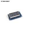 TM1637-Módulo De Pantalla LED de 7 segmentos, 4 Bits, 0,36 pulgadas, ánodo rojo, tubo Digital, controlador de serie, paquete de placa para arduino Diy ► Foto 2/5