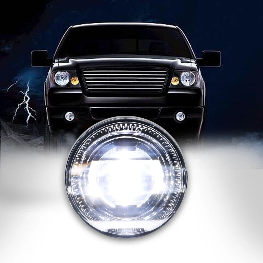 For Ford F150 2015 2016 2017 Projector LED Fog Lights on