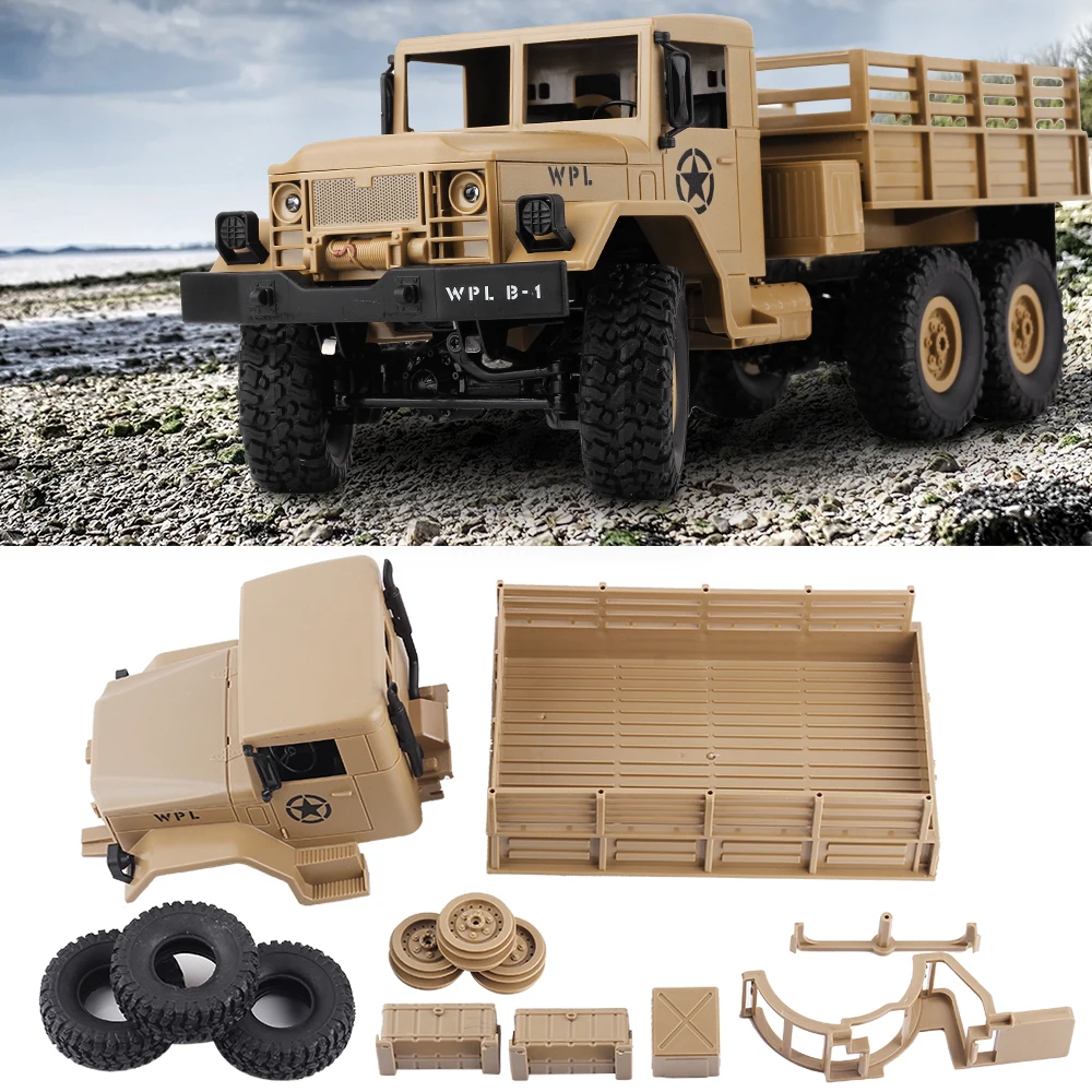 1/16 KIT WPL B-16 Car Remote Control Military RC Car Toy 6WD Off Road Vehicle Climbing Army Truck RC Crawler
1/16 KIT WPL B-16 Car Remote Control Military RC Car Toy 6WD Off Road Vehicle Climbing Army Truck RC Crawler