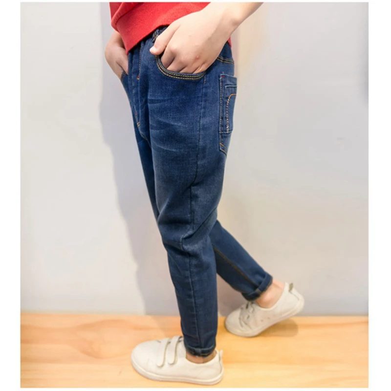 Baby Boys and childrens jeans Pants clothes In the spring and autumn South Korean style Stylish kids jeans Clothing LRZLYX-A2 (7)