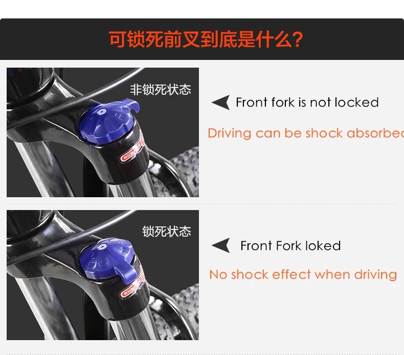 Sale New Brand Aluminum alloy frame 27 speed disc brake one piece wheel mountain bike outdoor downhill bicicleta MTB Quality bicycle 7