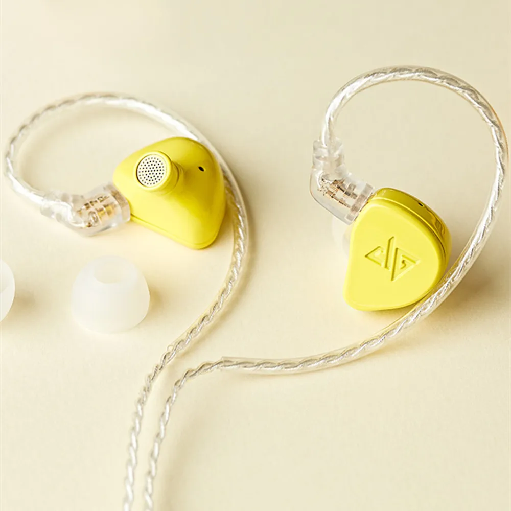 Auglamour F300 Динамический драйвер HiFi металлический музыкальный монитор спортивные