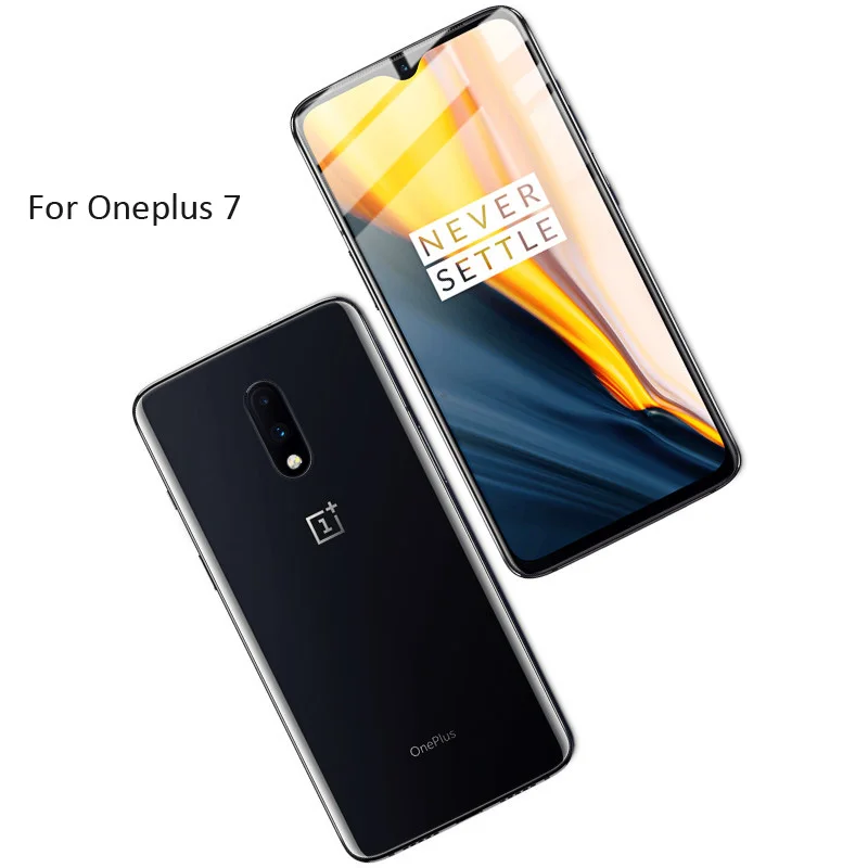 Imak 3D изогнутое закаленное стекло защитное для Oneplus 7 Pro изогнутое аркуат полный экран клей покрытие Олеофобное