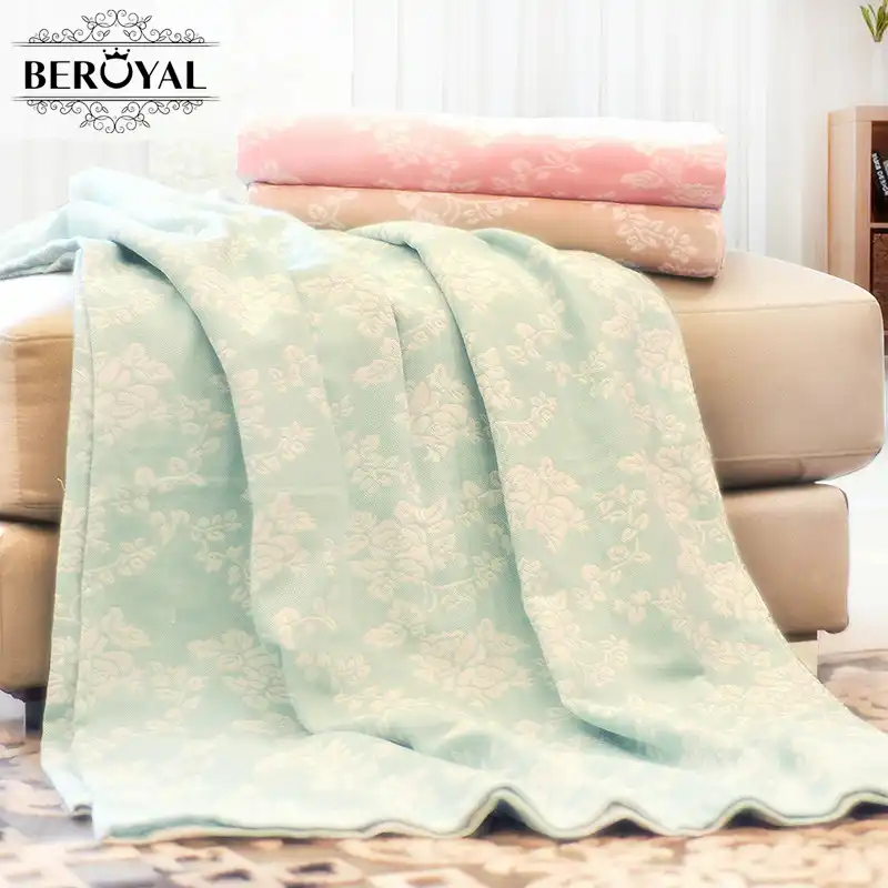 cotton muslin blankets for adults