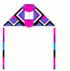 New High Quality  Outdoor Fun Sports  3D Nylon Kite Good  Flying With  6m Tails  Handle and Line 3
