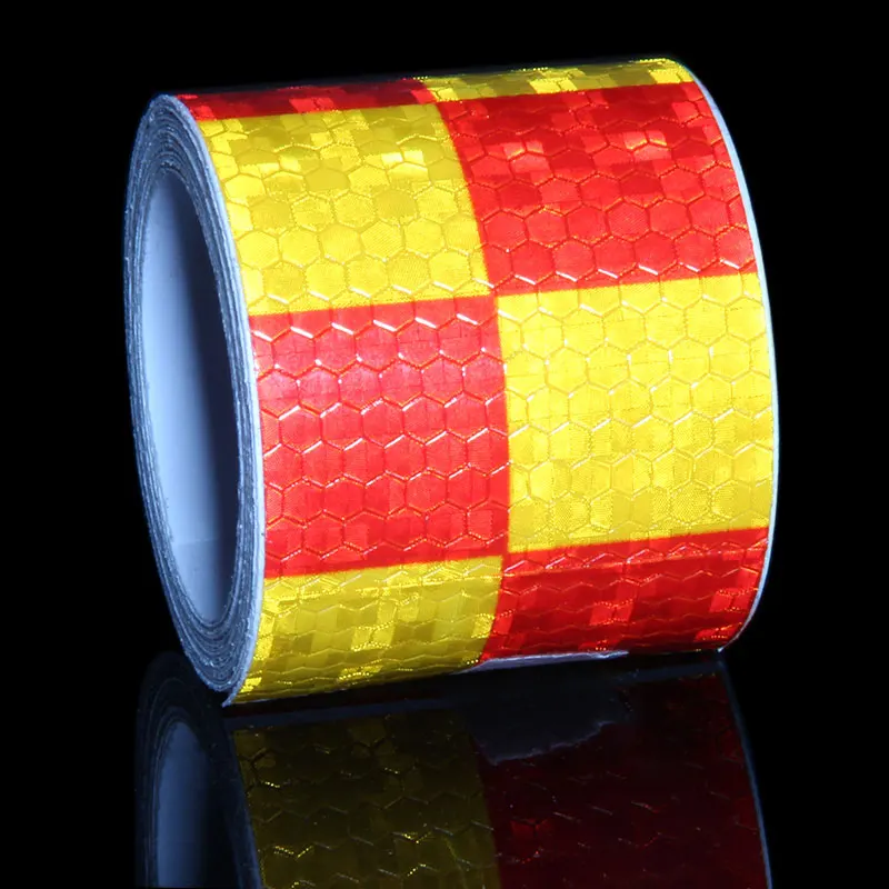 Reflective Tape Fluorescent Bike Sticker Bike Reflectors Helmet Frame 5cm*3m