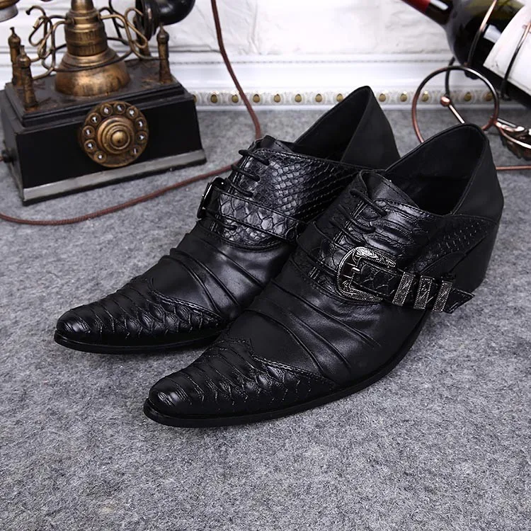 Ntparker/Роскошные Брендовые мужские туфли, модные деловые костюмы, кожаные туфли с острым носком на плоской подошве, низкие Туфли, мужские EU38-46