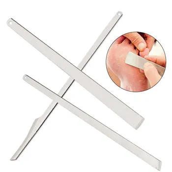 

Boxed Stainless Steel Toenails Feet Pedicure Knife Kit Nail Clipper Feet Scraper File Dead Skin Remover Foot Care Tools 3Pcs