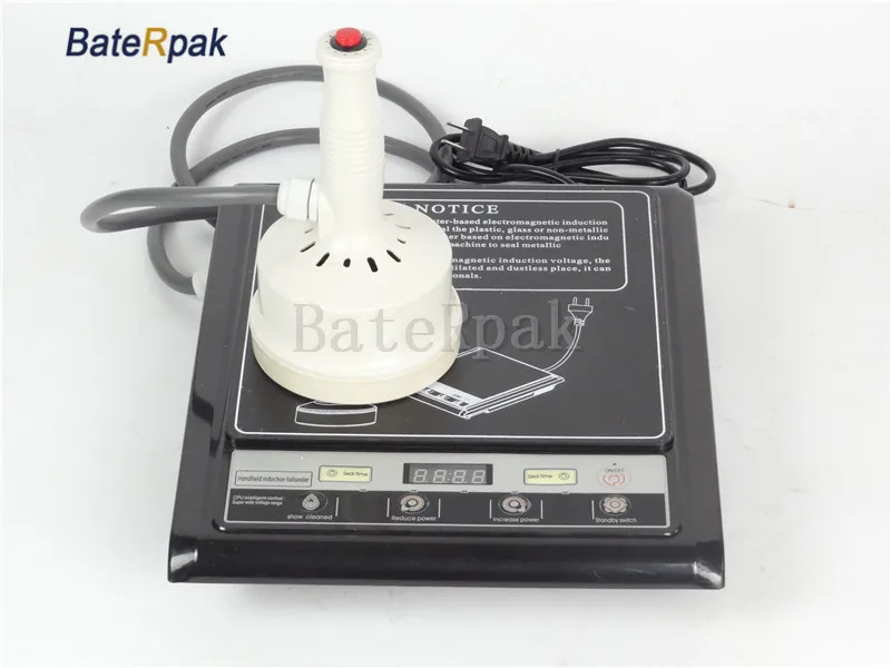 GLF-500F microcomputer hand-held electromagnetic induction aluminum foil sealing machine, Continuous Induction Sealer