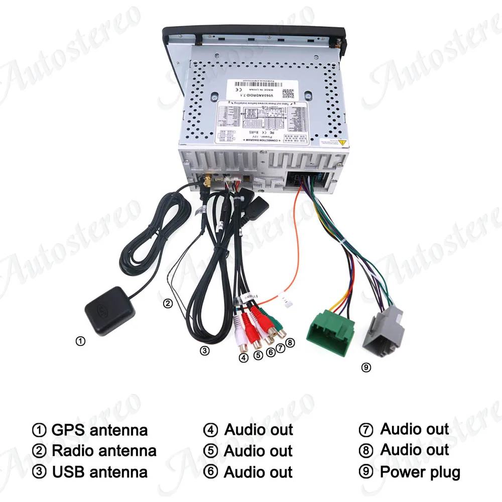 Best Android9 Car DVD CD Player autostereo GPS navigation for VOLVO S60 V70 XC70 2000-2004 auto radio tape recorder multimedia player 7