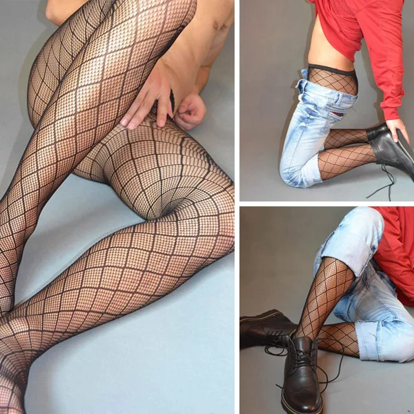 

2017 Men's Sexy Small Net Stocking ! New Fashion Black Net Leggings Shaper For Male ! From Store