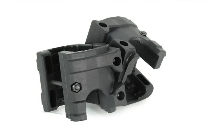 Tactical magazine pouch bag parts MP7 Double clip black DE (4)