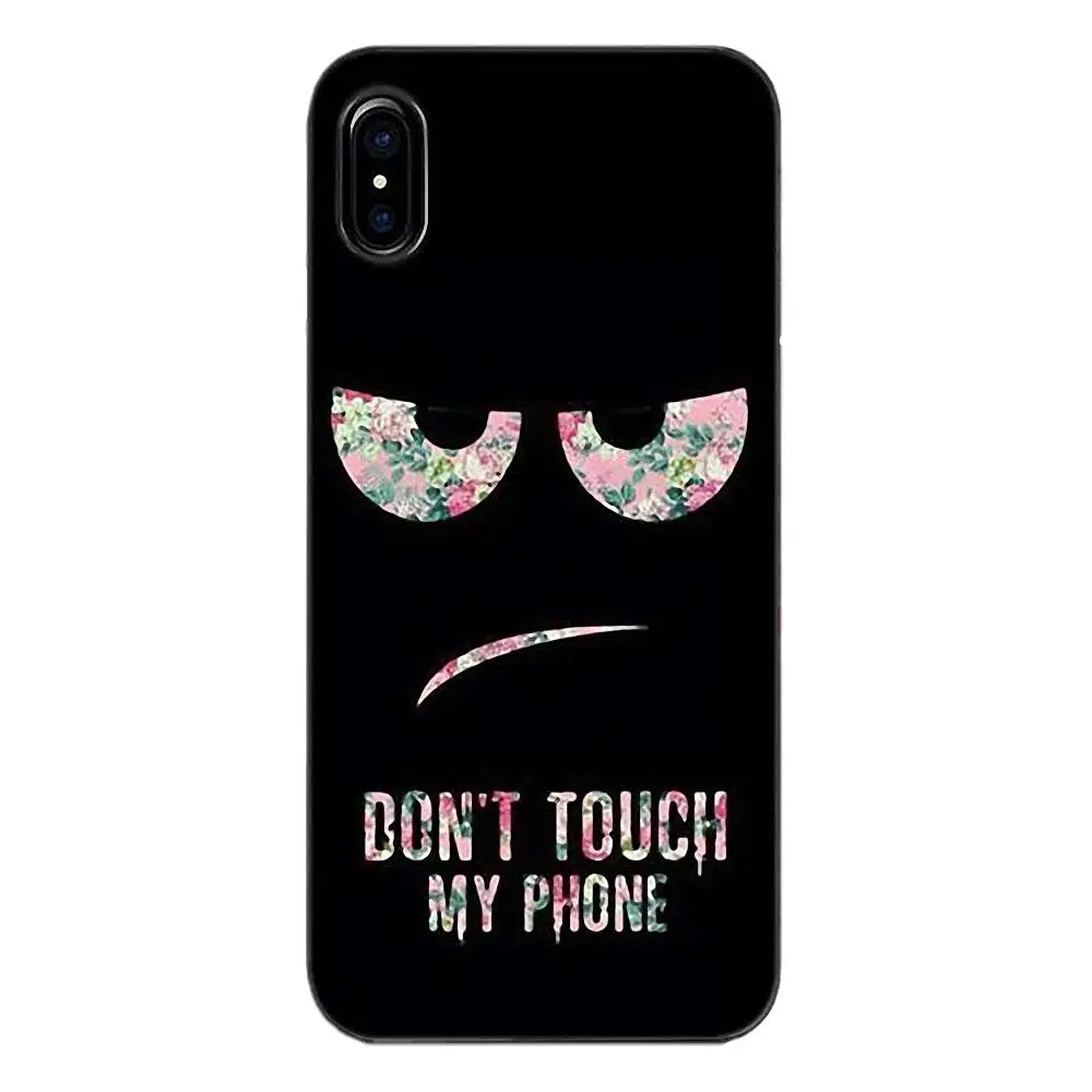 Не трогайте мой телефон для HTC Desire 530 626 628 630 816 820 One A9 M7 M8 M9 M10 E9 Plus U11 Moto G G2 G3 Мягкая
