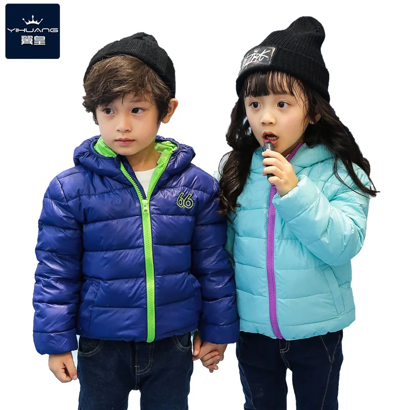 

Free shipping 2016 winter new fashion brand of high quality large children down jacket