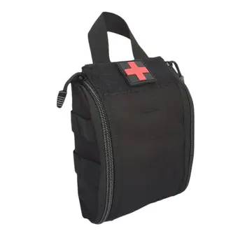 

1PC Medical Bag Outdoor Waterproof Tactical Emergency Handbag Lifesaving Bag for Camping Hiking Mountaineering