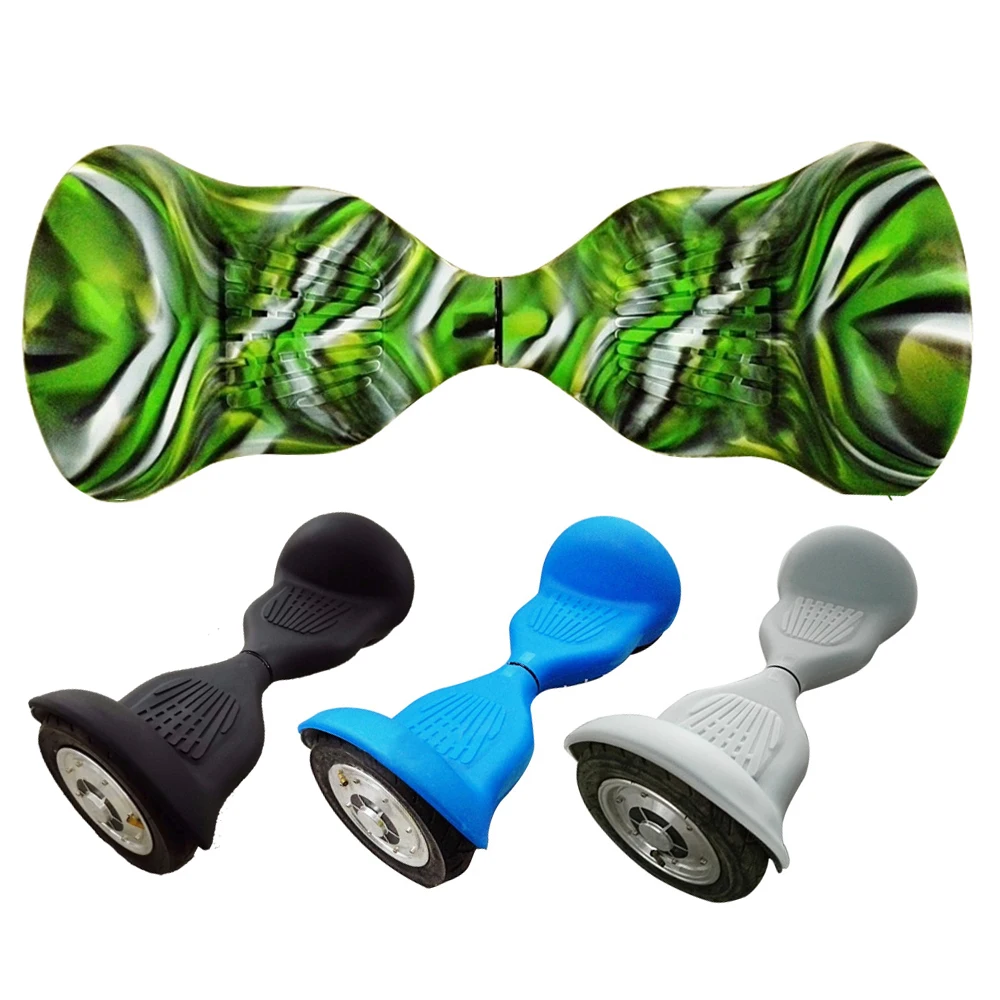 

Anti Scratch Hoverboard Silicone Case 10 Inches Cover Shell Waterproof Protector for 2 Wheels Self Balancing Electric Scooter