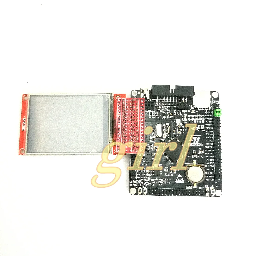 Макетная плата STM32F407VET маленькая системная основная поддержка SPI LCD ARM обучающая