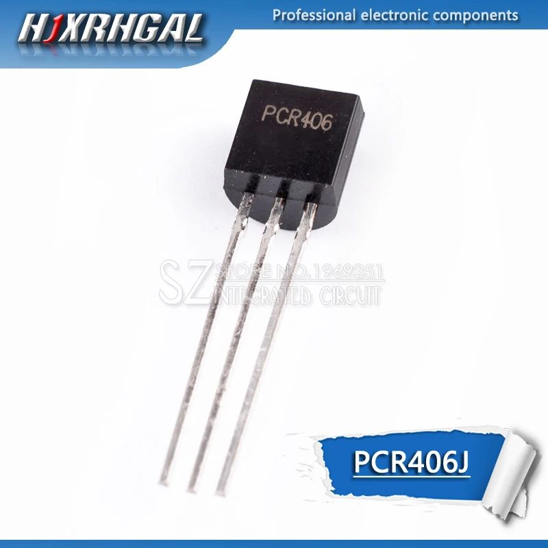 100 шт. PCR406J TO 92 PCR406 TO92 406J транзистор типа p n P|Интегральные схемы| |