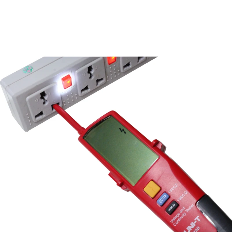 Koop UNI T UT18A UT18B UT18C UT18D Spanning En Continuïteit Tester Aan uit Test Rcd Test Single  pennen Meting