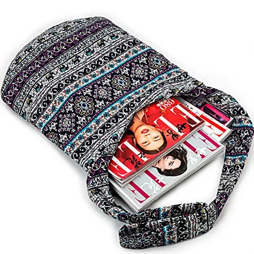 women Hippie Crossbody Bag Thai Top Zip Hobo Sling Bag Handmade Hipster Messenger Bag (2)