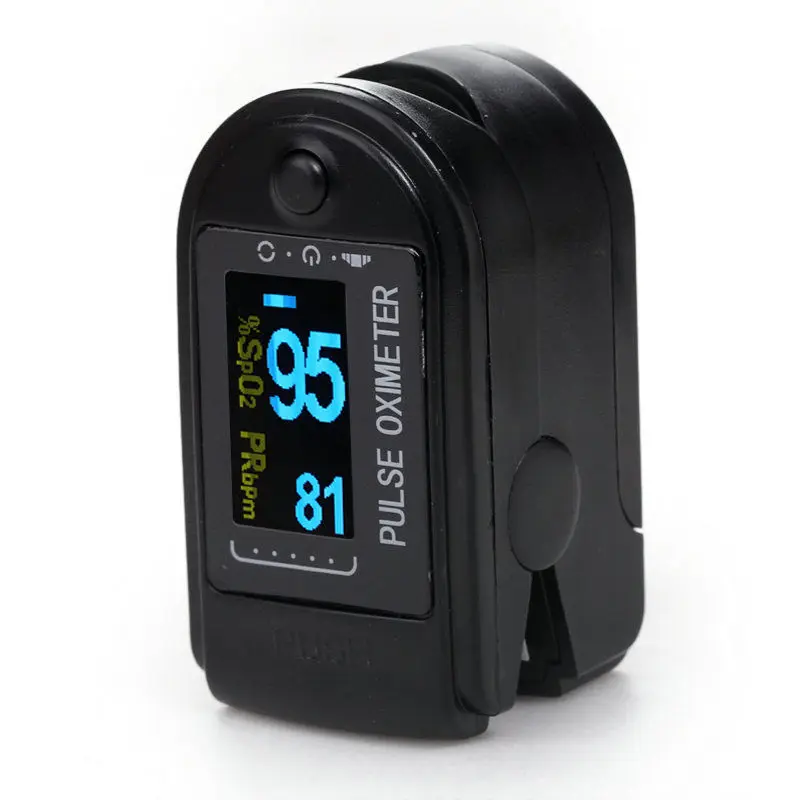 black Brand New 2016 CONTEC pulse Oximeter CMS50D 6 colours Free