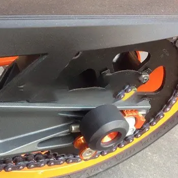 

4 pcs Front&Rear Fork Wheels Frame Slider Crash Protectors For KTM Duke