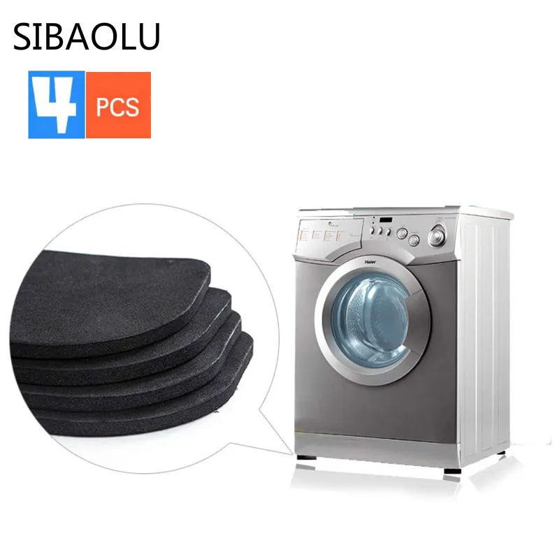 4Pcs Multifunctional Refrigerator Anti vibration Pad Mat For Washing