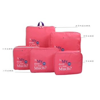 

5 sets for travel women bag Big letters luggage travel bag ,beach,multi-functional reusable bag,Waterproof beaker travel bag