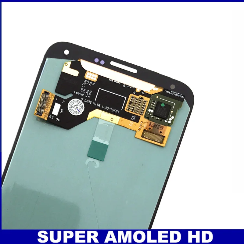 AMOLED lcd сенсорный дигитайзер экран для samsung Galaxy S5 i9600 G900 Мобильный телефон s полная