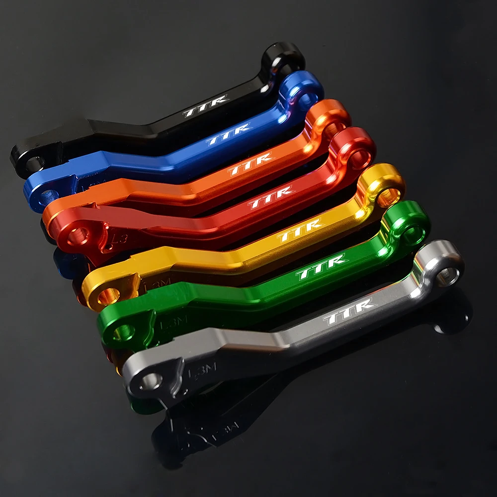 Frenos de motocicleta CNC para YAMAHA TTR250 1993-1997 TTR600 1998-2002 palancas de freno plegable pivotante de motocicleta TTR 250 TTR 600