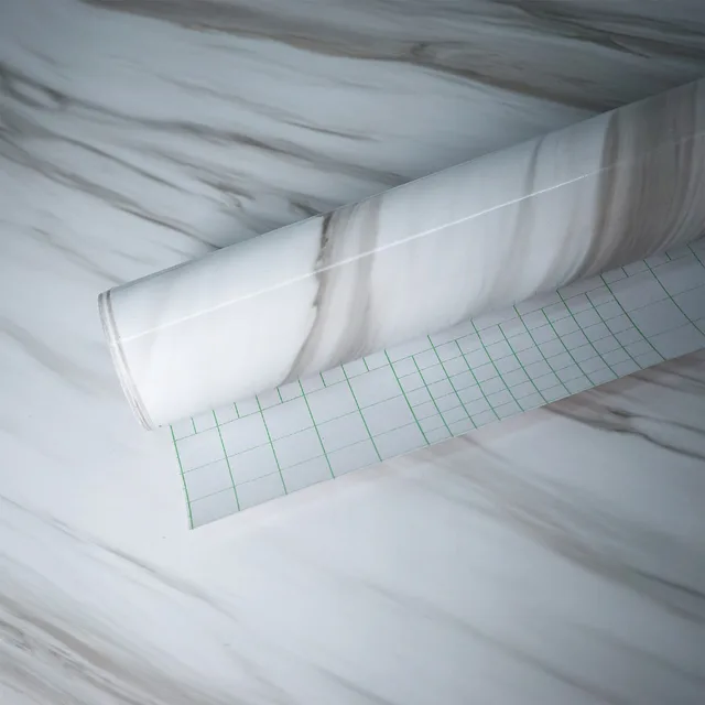 gray marble waterproof vinyl self adhesive wallpaper sticker modern