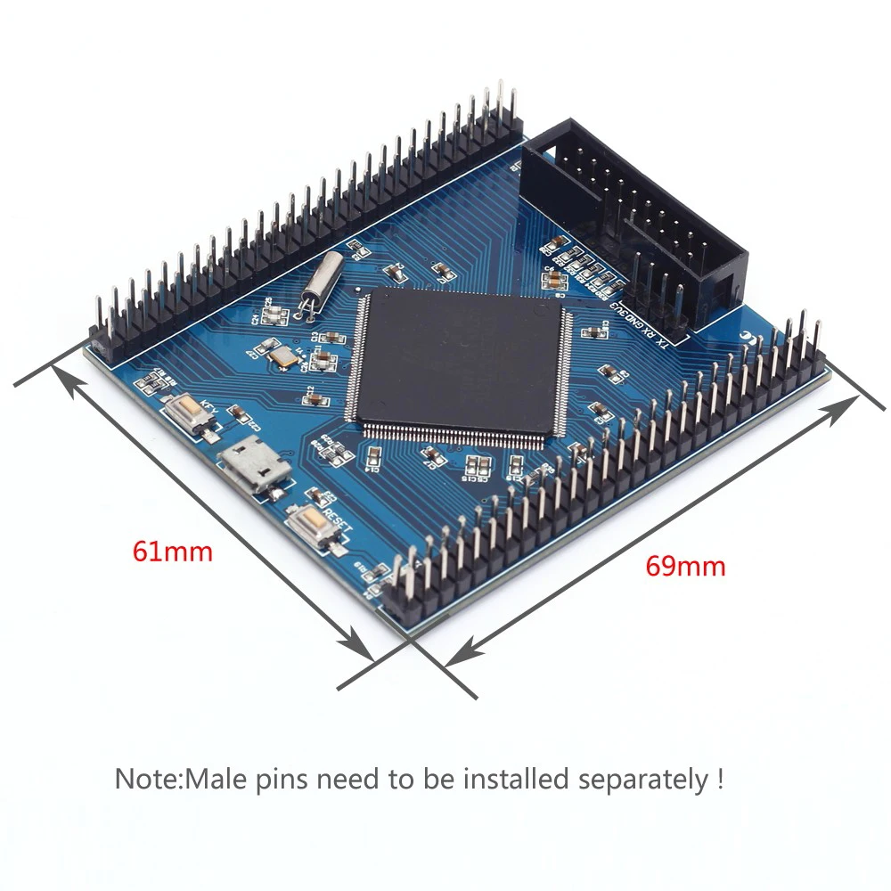 STM32F767 макетная плата Cortex-M7 STM32F767IGT6 STM32 контроллер постоянного тока 1,8-3,6 в 216 МГц системная макетная плата