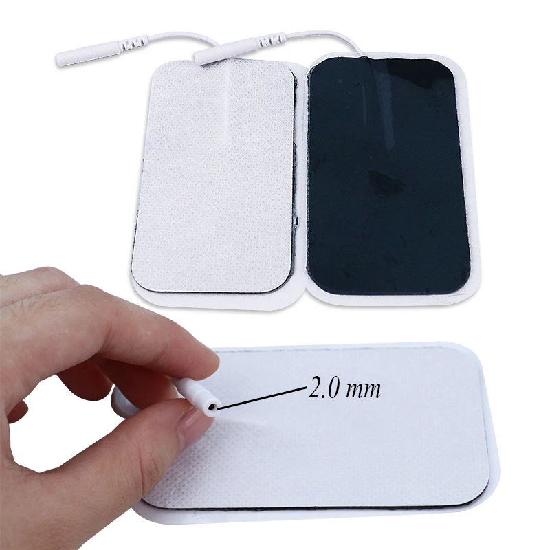 20Pcs Replacement Tens Electrode Pads For Tens Acupuncture Digital Therapy Massager Muscle Nerve Stimulator Patch 2.0mm Plug 20Pcs Replacement Tens Electrode Pads For Tens Acupuncture Digital Therapy Massager Muscle Nerve Stimulator Patch 2.0mm Plug