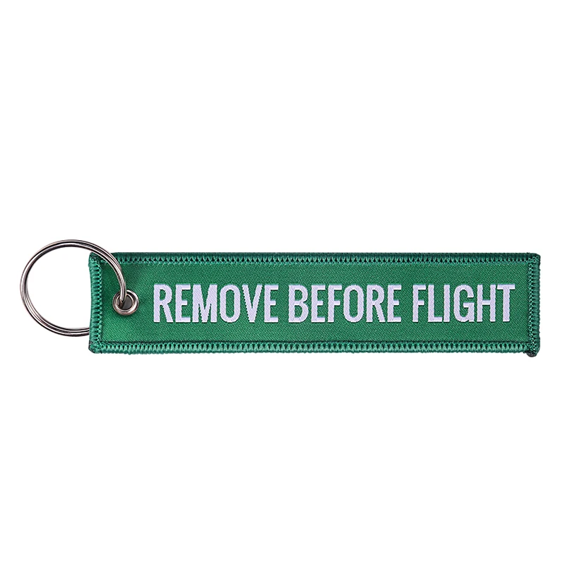 GREEN remove before flight