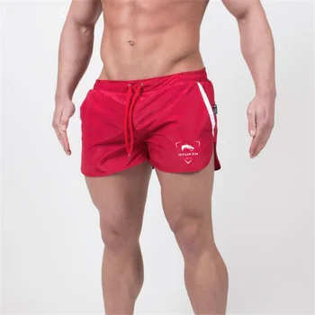 

Summer Mens Brand Jogger Sporting Shorts Slimming Men Black Bodybuilding Short Pants Male Fitness Gyms Shorts for workout