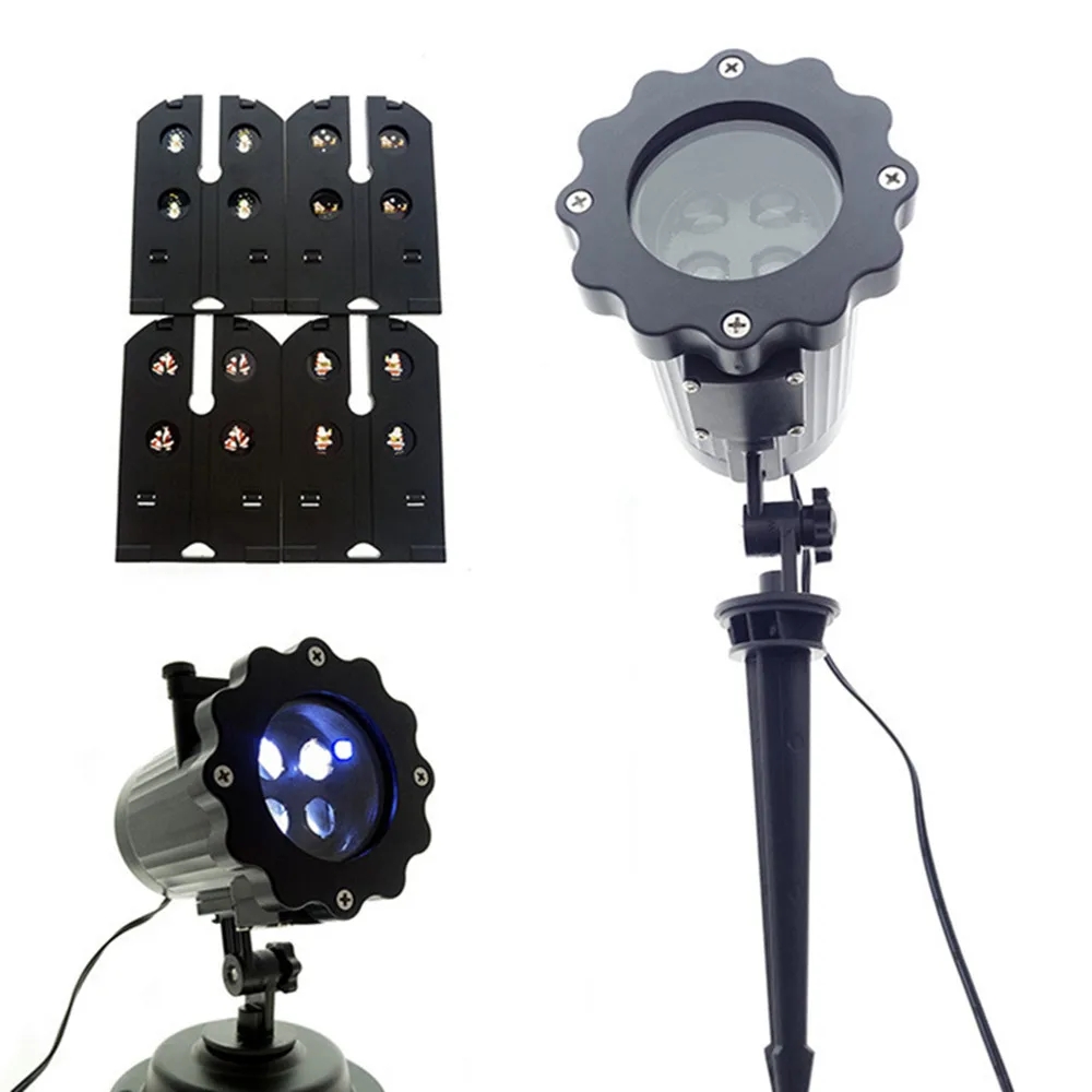 

Lawn Laser LED Landscape Light Garden Holiday Projector Christmas Decor 10*32cm