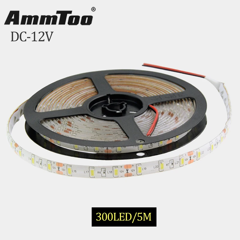 

Waterproof Led Strip Light SMD 5630 ( 5730 ) 5M 300Led DC12V Flexible Stripe String Lights fita de led Lampada Led Lamp Light