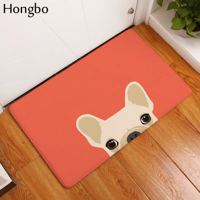 Нескользящие коврики Hongbo 40*60 см милые Мультяшные с бульдогом для щенков