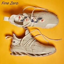 Новая мужская обувь для бега в Корейском стиле; крутая весенняя обувь; нескользящая легкая амортизационная дышащая Спортивная обувь; Zapatos; мужские кроссовки