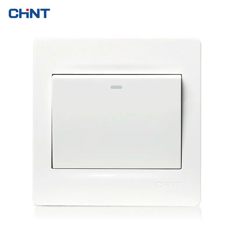 

CHNT 86 Type Wall Switch Panel NEW7N Ivory White One Gang Two Way