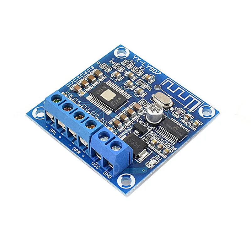 Мини 2x50 Вт DC 12-24 В TPA3116D2 Bluetooth класса D аудио стерео цифровой усилитель доска A4-020