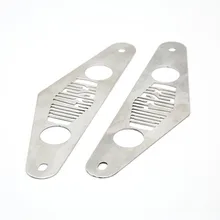 1 пара для Yamaha XSR 900 сатиновая из нержавеющей стали боковые панельные пластины