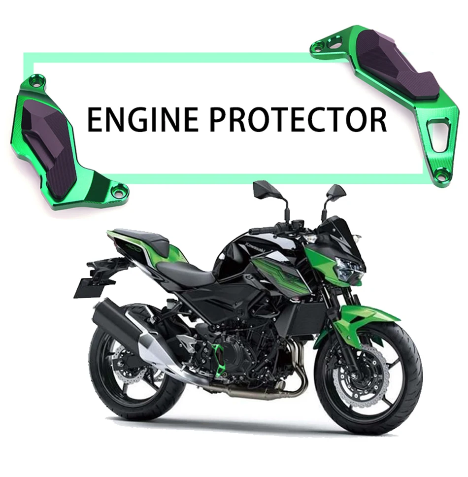 Детали защиты двигателя для Kawasaki NINJA400 от до Краш колодки Рамка аксессуары для мотоциклов ниндзя 400 Защита для мотоцикла