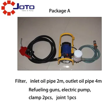 

The whole set Diesel Fuel Explosion-proof Oil Pump 40-80l/min 220V50HZ 550W