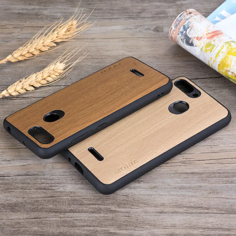 Чехол с деревянным дизайном для Xiaomi Redmi 6 мягкие силиконовые чехлы из ТПУ и