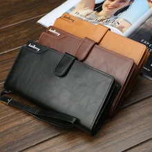 Luxury Brand Men Wallets Long Style High Quality Card Holder Male Purse Zipper Large Capacity Brand PU Leather Wallet For Men Luxury Brand Men Wallets Long Style High Quality Card Holder Male Purse Zipper Large Capacity Brand PU Leather Wallet For Men