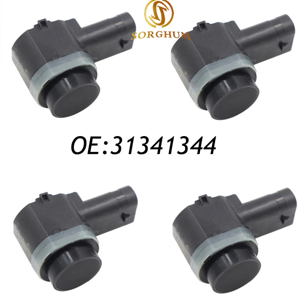 

4PCS 31341344 For VOLVO C30 C70 S60 S80 V70 XC70 XC90 Parking Sensor PDC 30786968 31341637