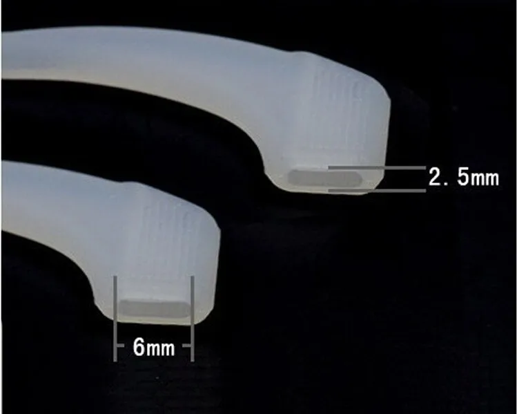 5 упак./лот высокое качество анти-скольжения силиконовые дужки для очков, ушной крючок